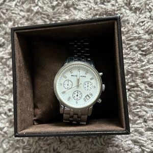 Michael Kors silver watch